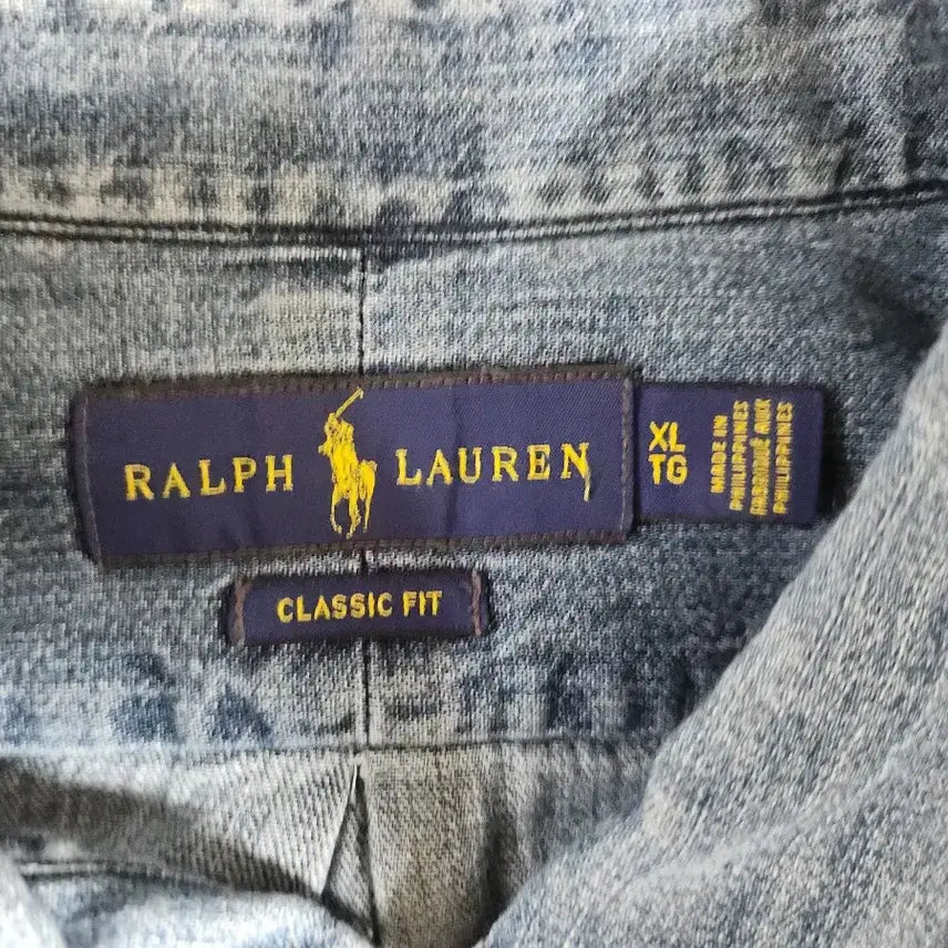 [BUNJANG] Polo Ralph Lauren Denim Shirt XL / 폴로 랄프로렌 데님셔츠 (XL)
