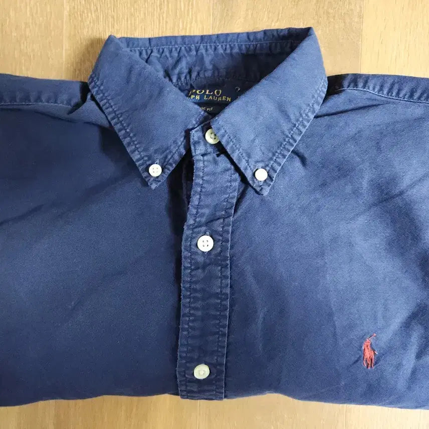 [BUNJANG] Polo Ralph Lauren Navy Oxford Shirt XL / 폴로 랄프로렌 네이비 옥스포드 셔츠(XL)