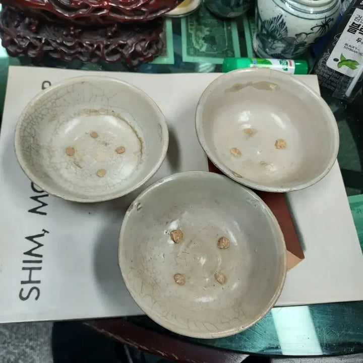 [BUNJANG] Vintage Ceramic Teacup Set / 빈티지 도자기 찻잔 3개 세트