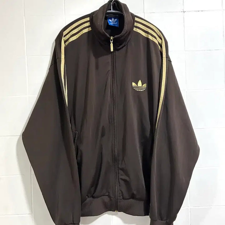 [BUNJANG] Adidas Firebird Brown Gold Track Jacket / 아디다스 파이어버드 브라운골드 져지