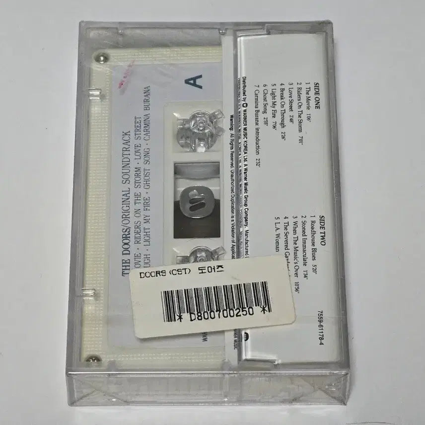 [BUNJANG] The Doors Movie OST Cassette Tape (Sealed, Rare) / [미개봉/희귀] 영화 &