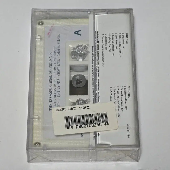 [BUNJANG] The Doors Movie OST Cassette Tape (Sealed, Rare) / [미개봉/희귀] 영화 &