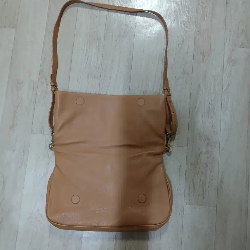 [BUNJANG] Tory Burch Brown Leather Crossbody Bag / 토리버치 브라운 레더 크로스백