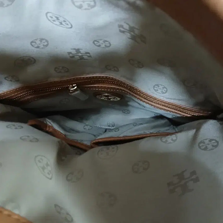 [BUNJANG] Tory Burch Brown Leather Crossbody Bag / 토리버치 브라운 레더 크로스백