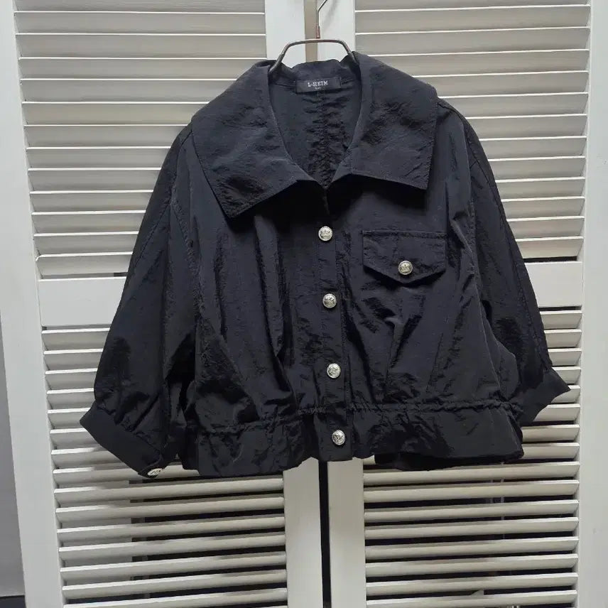 [BUNJANG] L-HEIM Summer Collar Neck Jacket Blouse / L-HEIM 여름 카라넥 자켓겸 블라우스
