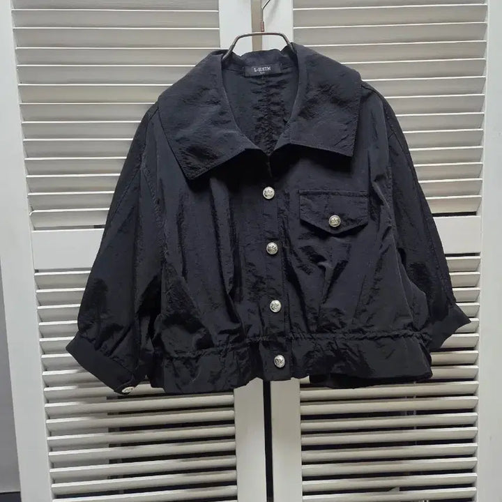 [BUNJANG] L-HEIM Summer Collar Neck Jacket Blouse / L-HEIM 여름 카라넥 자켓겸 블라우스