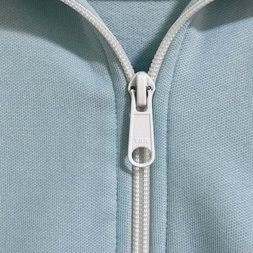 [BUNJANG] Adidas Sky Blue Track Top Jersey / 아디다스 하늘화이트 트랙탑 져지