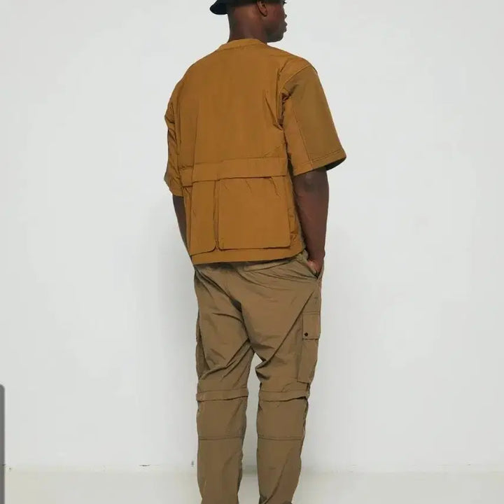[BUNJANG] Stone Island Nylon Mix Sweatshirt / (새제품)스톤아일랜드 펠파 나일론 믹스 스웻셔츠