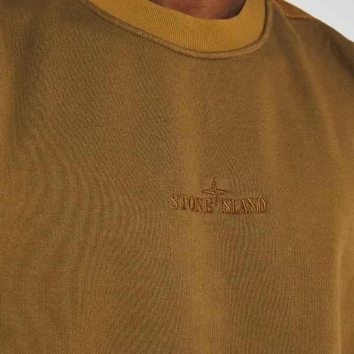 [BUNJANG] Stone Island Nylon Mix Sweatshirt / (새제품)스톤아일랜드 펠파 나일론 믹스 스웻셔츠
