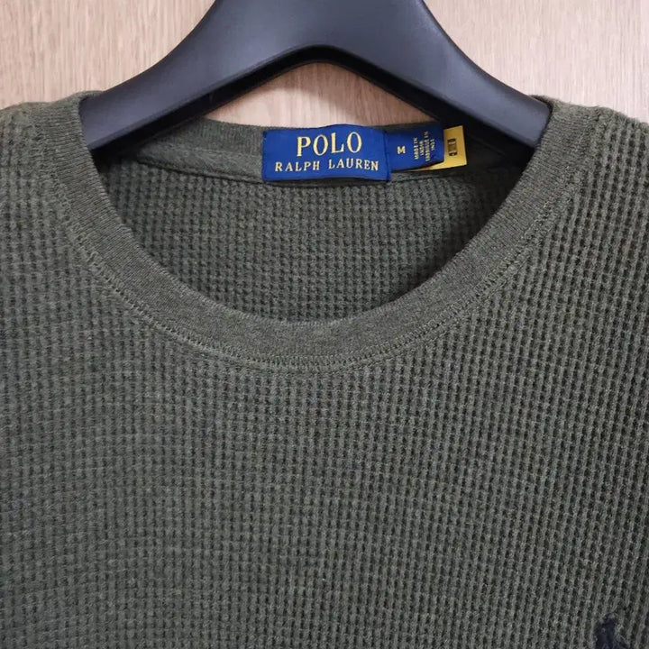 [BUNJANG] Polo Ralph Lauren 2021 Waffle Pattern Long Sleeve T-Shirt / 폴로 정품 21년도) 와플 패턴 긴팔 티셔츠