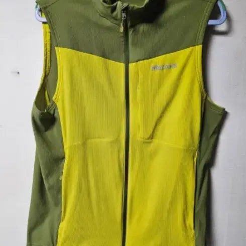 [BUNJANG] Marmot Mountain Peak Vest Green/Yellow Men&