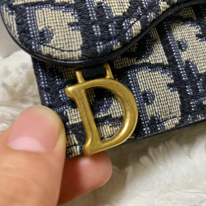 [BUNJANG] Dior Oblique Saddle Card Holder / [거의새상품] 디올 오블리크 새들 카드지갑