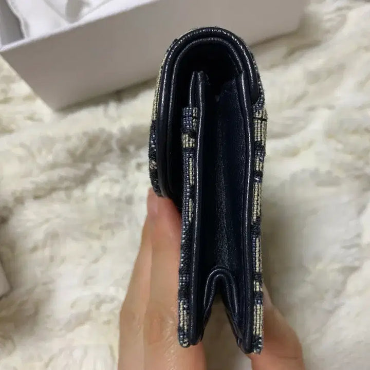 [BUNJANG] Dior Oblique Saddle Card Holder / [거의새상품] 디올 오블리크 새들 카드지갑
