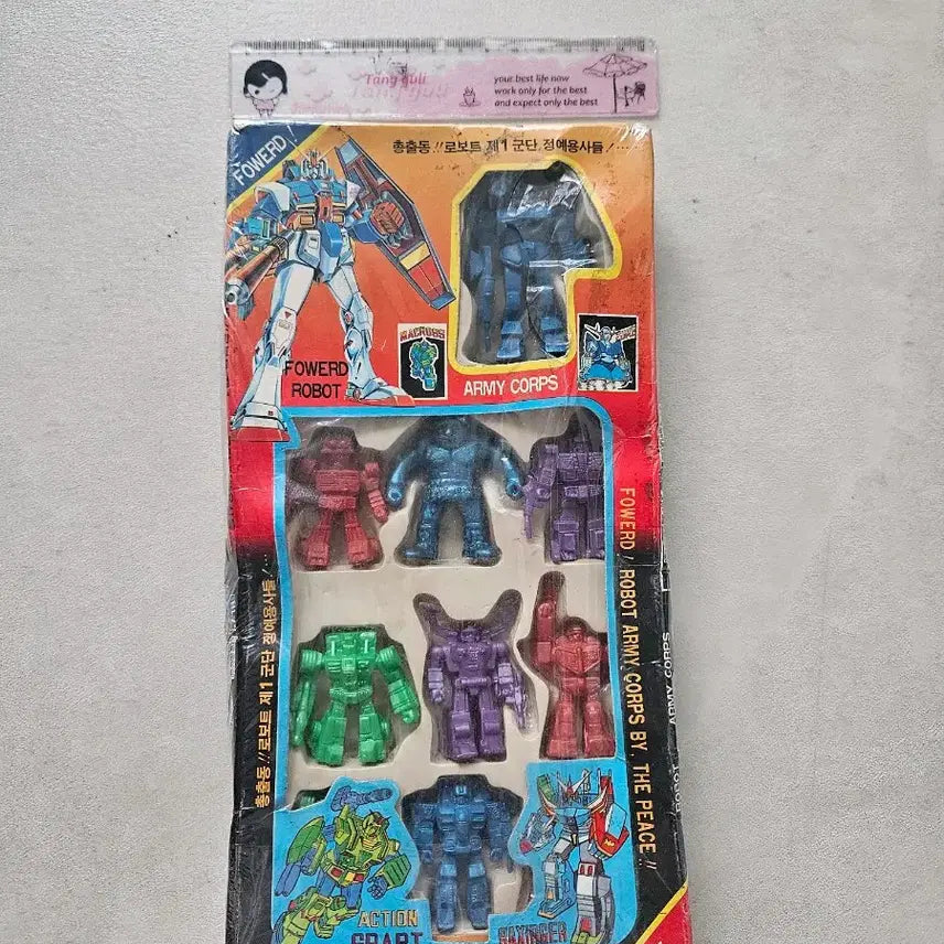 [BUNJANG] Vintage Transformer Dagram Rubber Doll / 고전 고무인형_트랜스포머, 다그람
