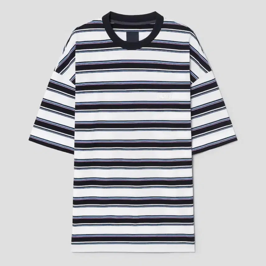 [BUNJANG] Juun.J 26SS Pique Stripe Short Sleeve L / 준지 26ss 피케 스트라이프 숏슬리브 L