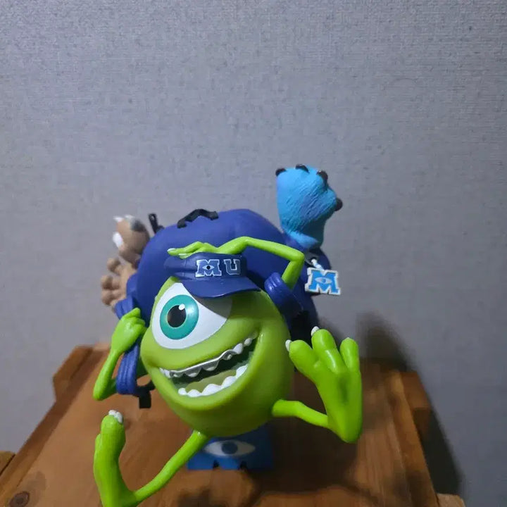 [BUNJANG] Monsters, Inc. Mike Wazowski Figure Set (2) / 몬스터 주식회사 마이크 피규어 2개