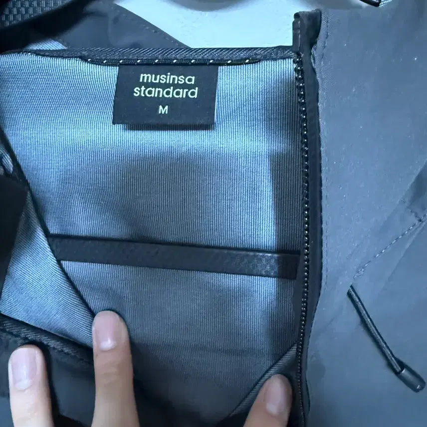 [BUNJANG] Musinsa Windbreaker Jacket (Gray, M) / 무신사 윈드브레이커 바람막이 그레이M