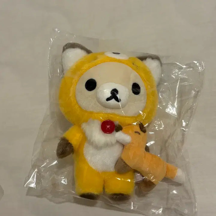 [BUNJANG] San-X Korilakkuma Sapporo Fox Plush Doll / 코리락쿠마 삿포로 여우 인형 누이구루미
