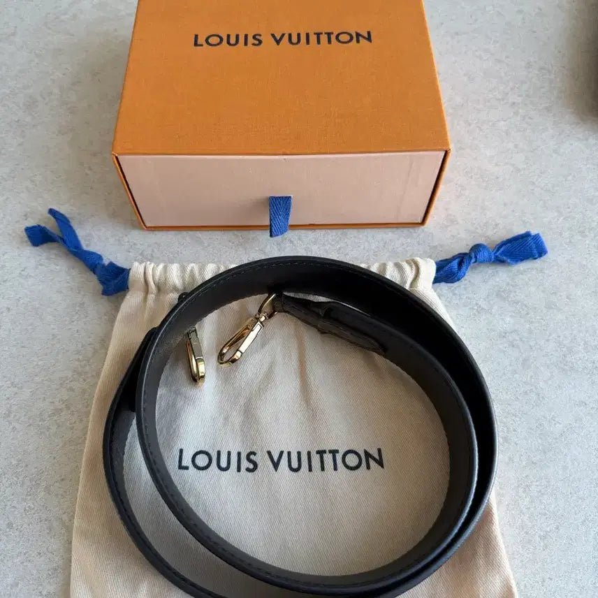 [BUNJANG] Louis Vuitton Monogram Bandouliere Strap Black / 루이비통 모노그램 반둘리에 스트랩 블랙