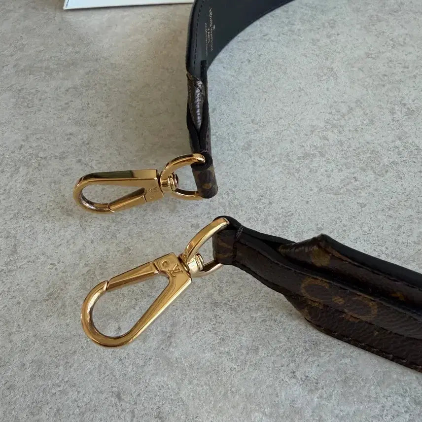 [BUNJANG] Louis Vuitton Monogram Bandouliere Strap Black / 루이비통 모노그램 반둘리에 스트랩 블랙
