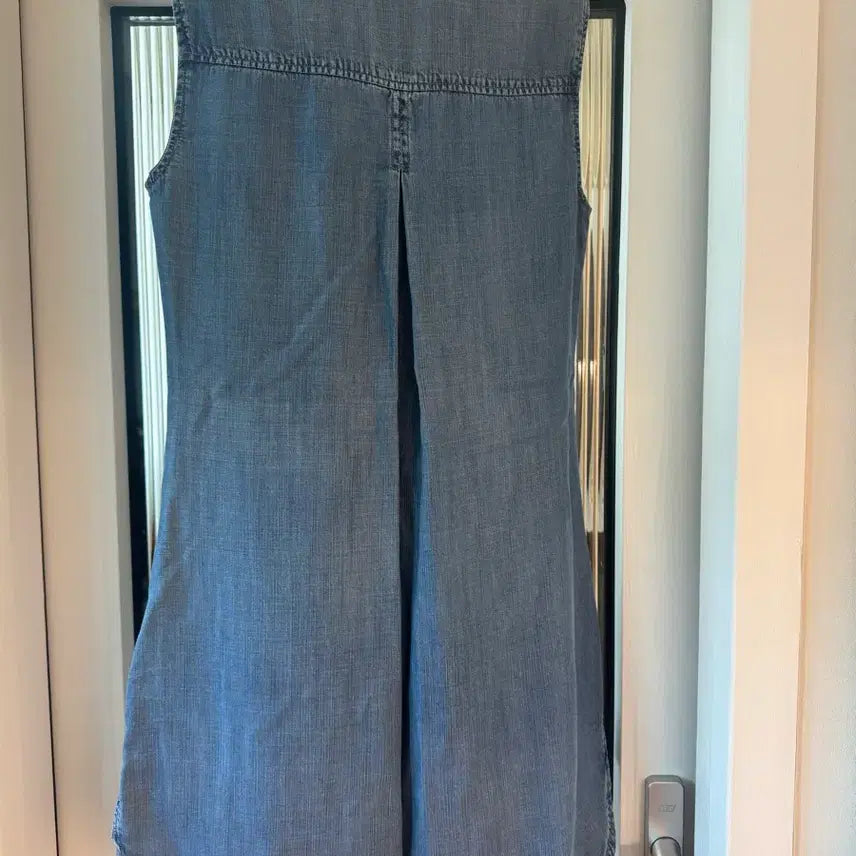 [BUNJANG] Bella Dahl Tencel Denim Sleeveless Dress / [정품] 벨라달(bella dahl) 텐셀 데님 민소매 원피스
