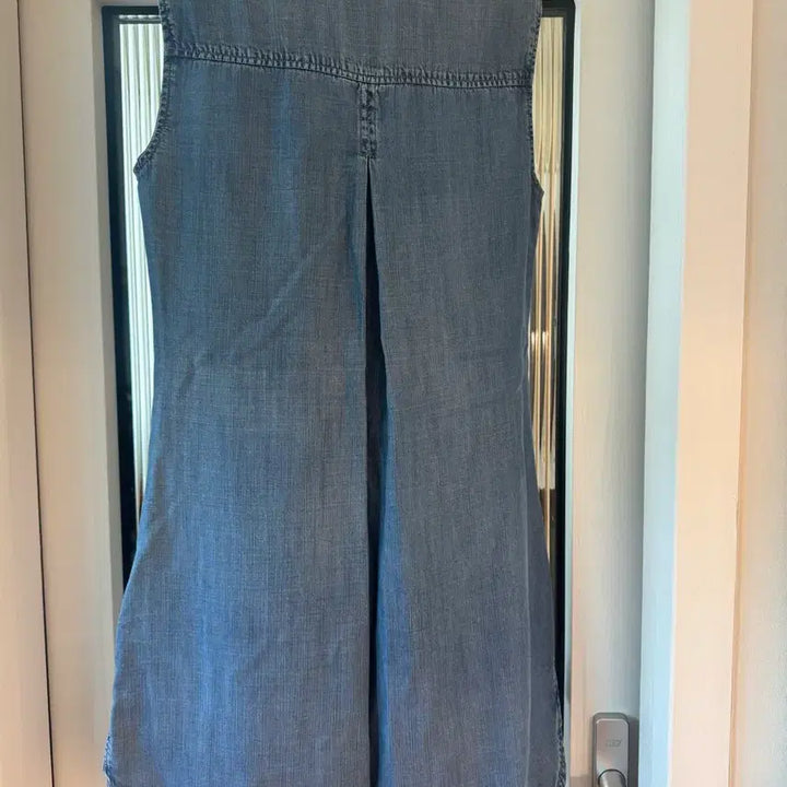 [BUNJANG] Bella Dahl Tencel Denim Sleeveless Dress / [정품] 벨라달(bella dahl) 텐셀 데님 민소매 원피스