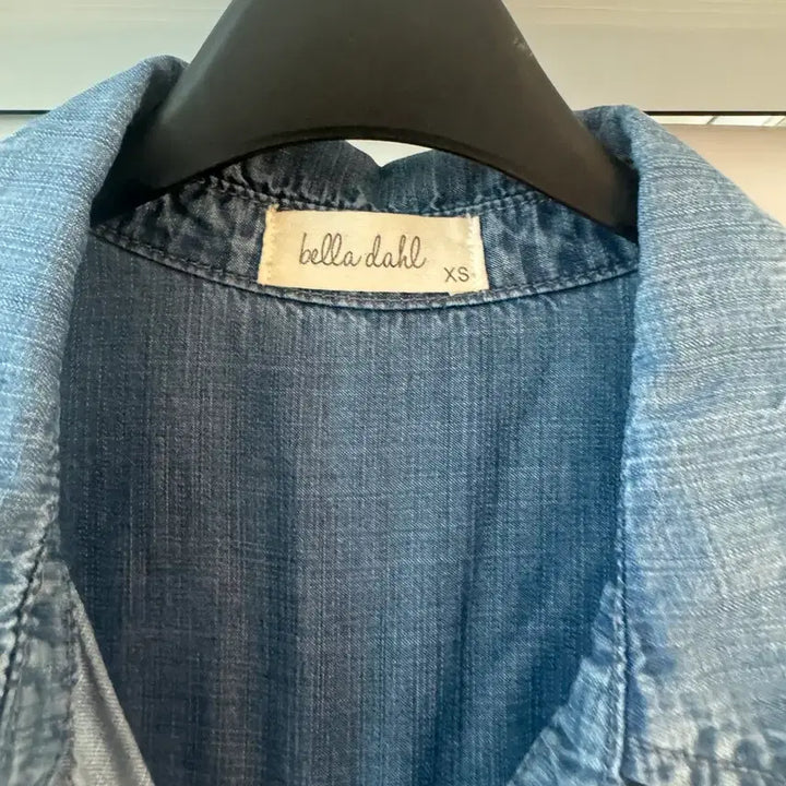 [BUNJANG] Bella Dahl Tencel Denim Sleeveless Dress / [정품] 벨라달(bella dahl) 텐셀 데님 민소매 원피스