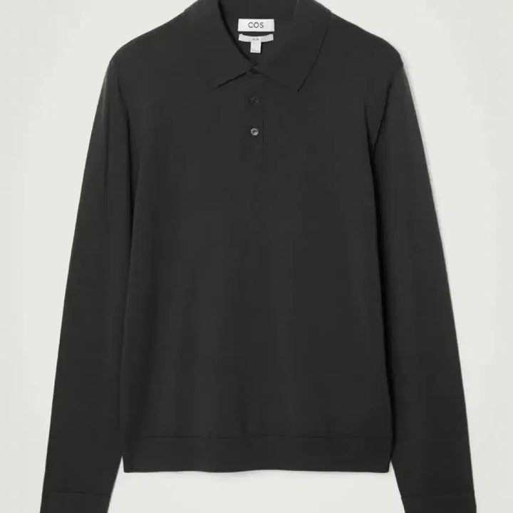 [BUNJANG] COS Slim Merino Wool Polo Shirt / [L] cos 슬림 메리노 울 폴로셔츠