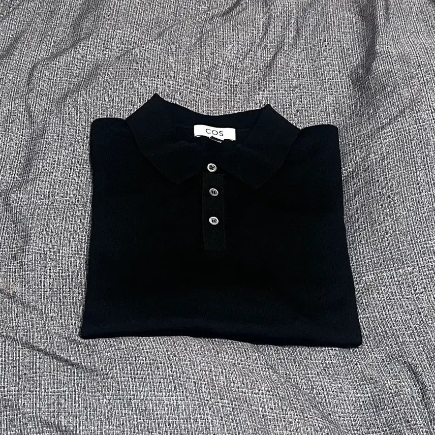 [BUNJANG] COS Slim Merino Wool Polo Shirt / [L] cos 슬림 메리노 울 폴로셔츠