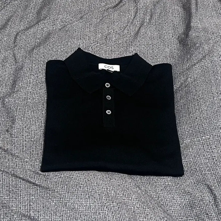 [BUNJANG] COS Slim Merino Wool Polo Shirt / [L] cos 슬림 메리노 울 폴로셔츠