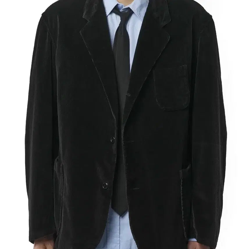 [BUNJANG] M Faded Corduroy Sports Coat Black / [M] Faded corduroy sports coat black