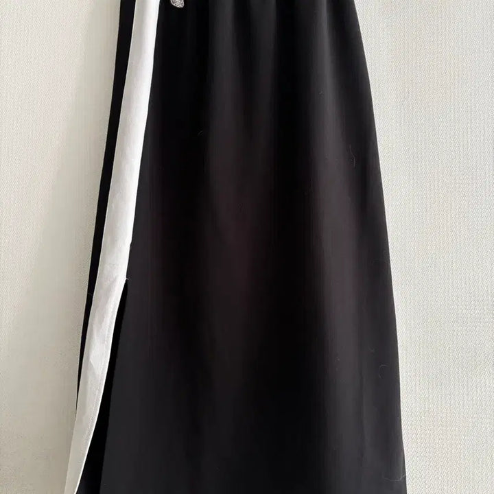 [BUNJANG] Life Work Side Slit Long Skirt / 라이프 워크 옆트임  롱 스커트