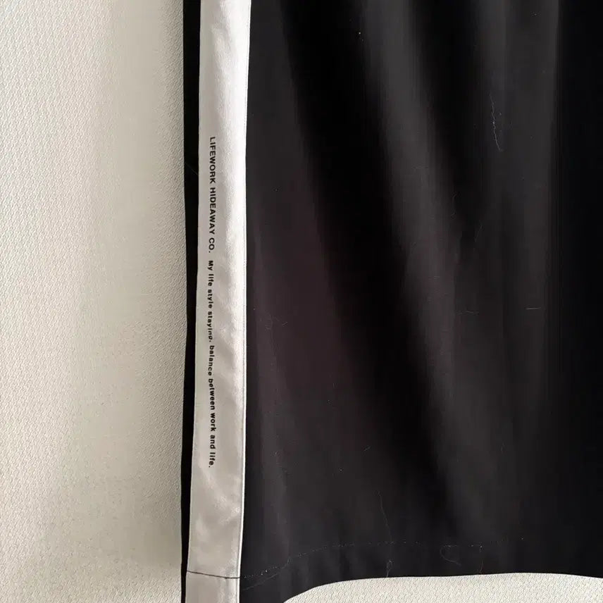 [BUNJANG] Life Work Side Slit Long Skirt / 라이프 워크 옆트임  롱 스커트