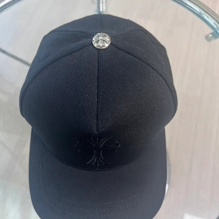 [BUNJANG] Chrome Hearts All Black Cross Cap / 크롬하츠 모자 올블랙 크로스