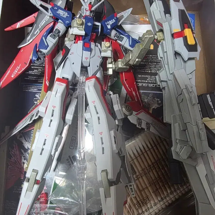 [BUNJANG] HG Zeus Silhouette Partially Painted &amp; Assembled Model Kit / hg 제우스 실루엣 무광 마감 부분도색 조립 팝니다