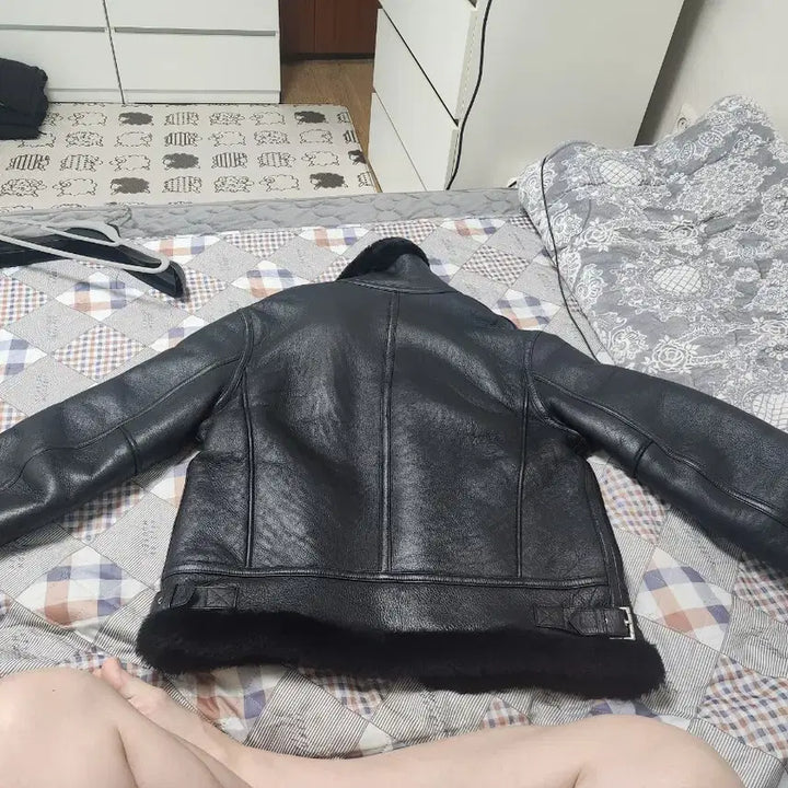 [BUNJANG] Dope Jason Real Leather Mustang Jacket M / 도프제이슨 리얼 무스탕 (양가죽) M