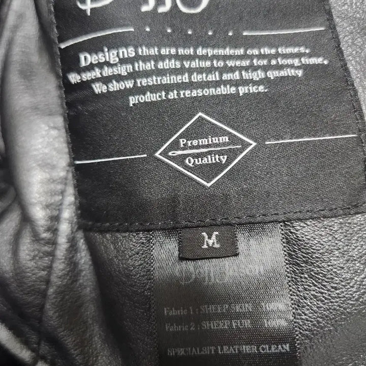 [BUNJANG] Dope Jason Real Leather Mustang Jacket M / 도프제이슨 리얼 무스탕 (양가죽) M