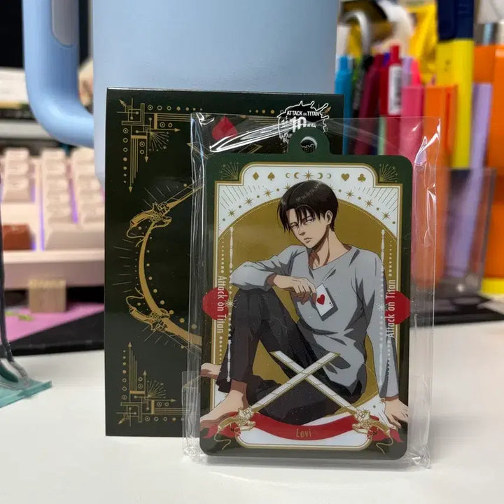 [BUNJANG] Levi Acrylic Keychain/Necklace (Official) / 리바이 아크릴 키링?목걸이? 팝니다(공식)