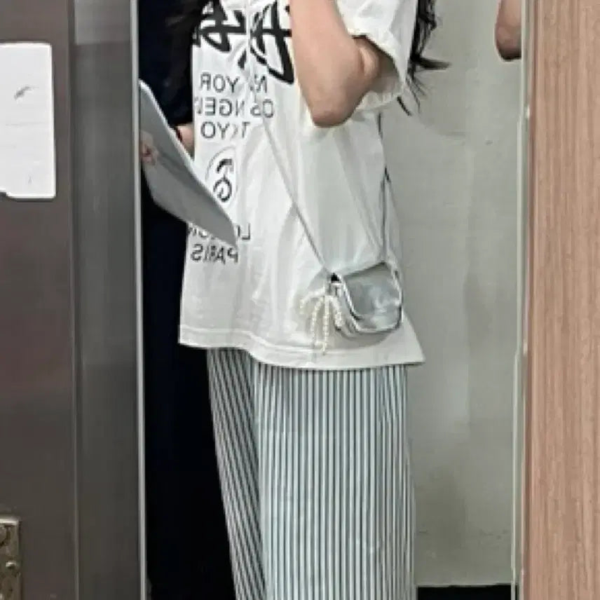 [BUNJANG] Silver Mini Bag / 실버미니백 새상품