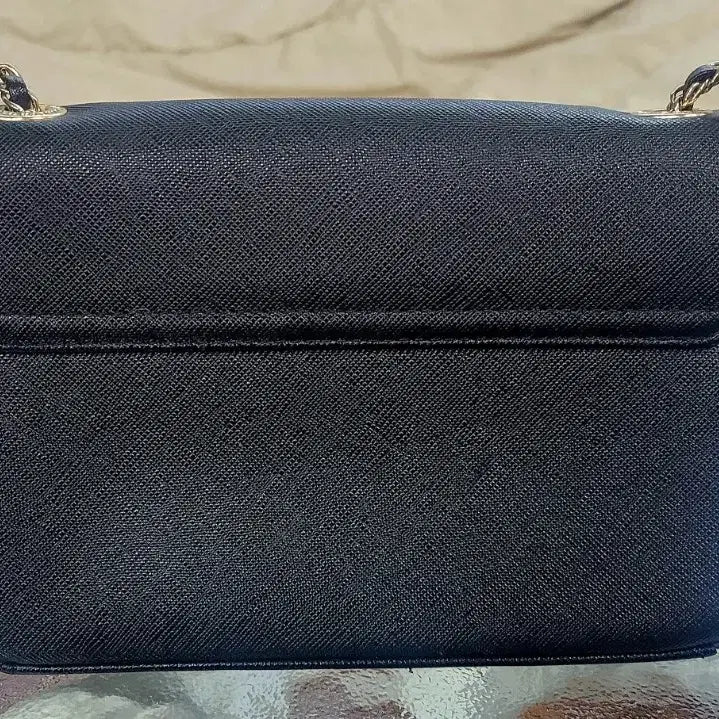 [BUNJANG] Metrociti Black Chain Shoulder Bag / 메트로시티 블랙 체인 숄더백