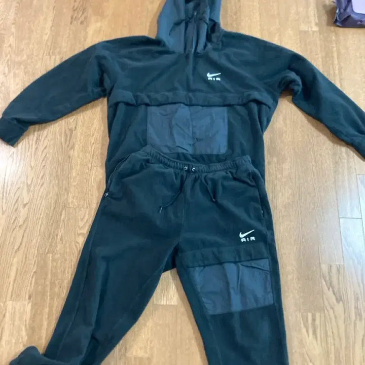 [BUNJANG] Nike Training Set Tracksuit (Hoodie Zip-up &amp; Pants) / 나이키 트레이닝복 세트(L-XL)