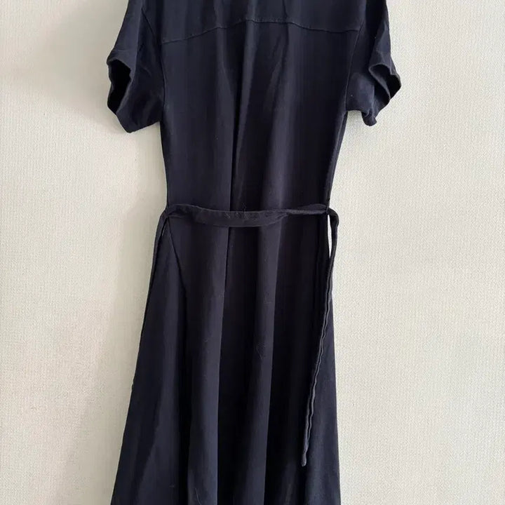 [BUNJANG] Studio Tomboy Navy Collar Midi Dress / 스튜디오 톰보이 네이비 카라 원피스
