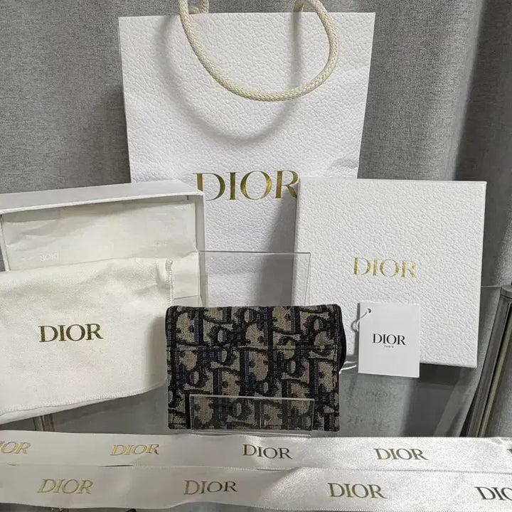 [BUNJANG] Dior Oblique Saddle Card Holder / 디올 오블리크 새들 카드지갑