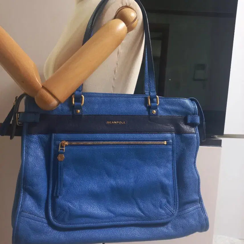 [BUNJANG] Beanpole Big Shoulder Bag / 빈폴 빅 숄더백