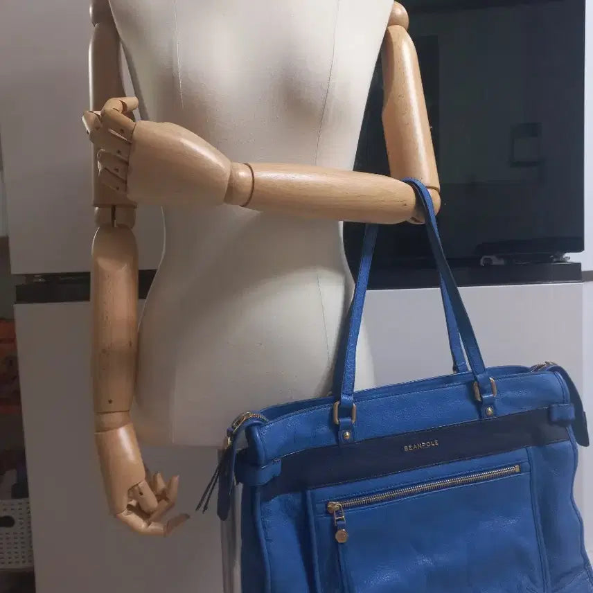 [BUNJANG] Beanpole Big Shoulder Bag / 빈폴 빅 숄더백