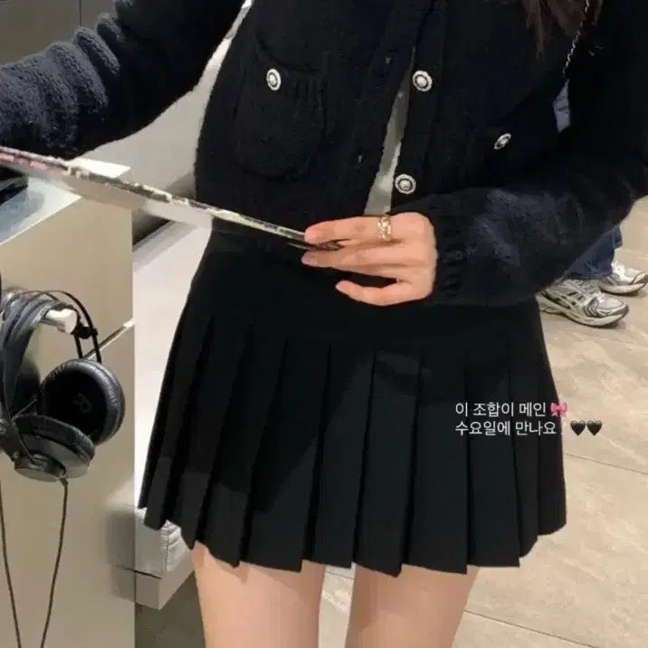 [BUNJANG] Leplaine Margaret Skirt (Black, M) / 르플레인 마가렛 스커트기장추가 블랙 m