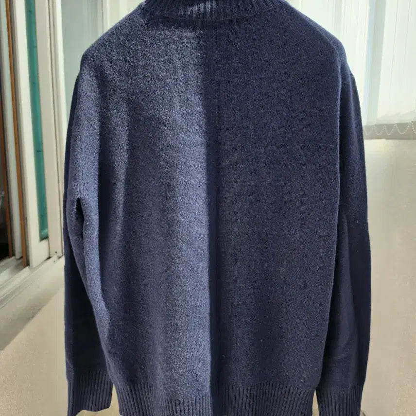 [BUNJANG] Bastong 306 Wool Cashmere Turtleneck Navy / 바스통 306 울캐시미어 터틀넥 네이비
