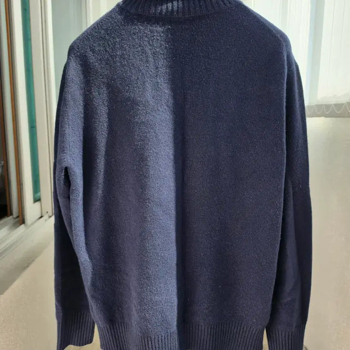 [BUNJANG] Bastong 306 Wool Cashmere Turtleneck Navy / 바스통 306 울캐시미어 터틀넥 네이비