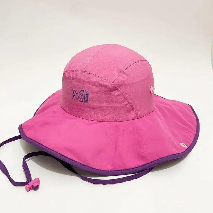 [BUNJANG] Millet Pink Bucket Hat / 밀레 핑크 버킷햇 등산 모자
