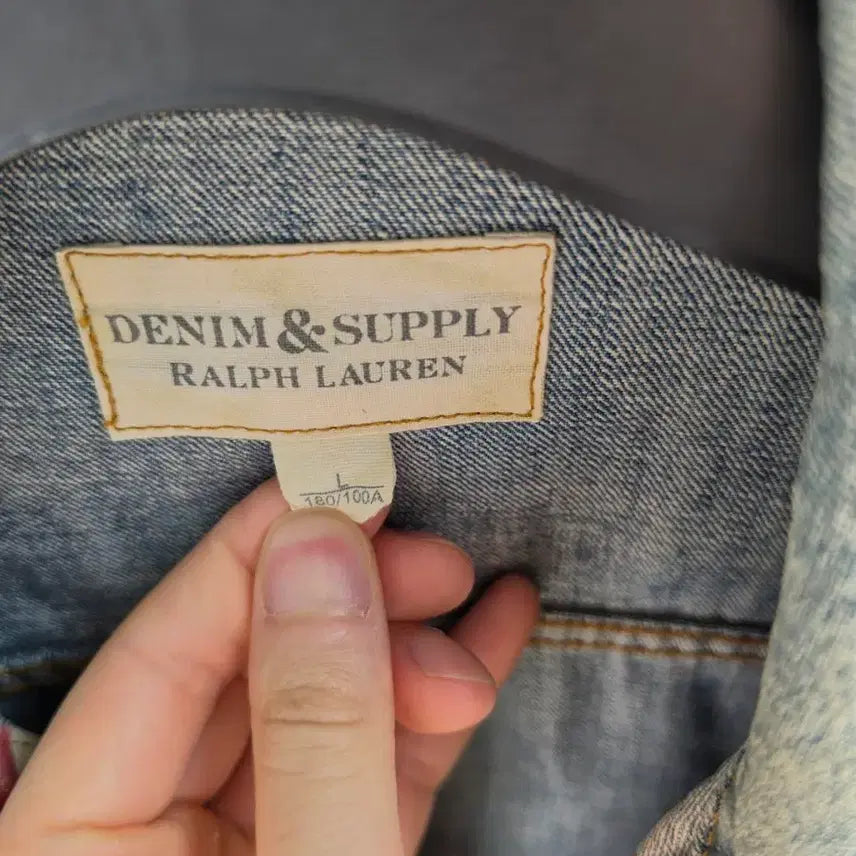 [BUNJANG] Denim &amp; Supply Americana Flag Denim Jacket / 데님앤서플라이 성조기 데님 자켓